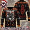 Slipknot Heavy Metal Nonagram Logo Red And Black Pattern Personalized Christmas 2026 Holiday Ugly Christmas Sweater