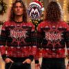 Slipknot Heavy Metal Ram Skull And Iowa 1995 Pentagram Ugly Christmas Sweater Gift For Holiday 2026