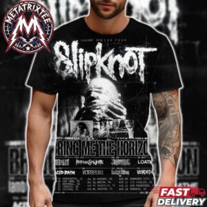 Slipknot North America  The (sic)est Stadium Tour 2027 With Special Bring Me The Horizon Dates List Start In Washington DC To Phoenix AZ All Over Print Shirt