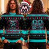 Slipknot Prepare For Hell Tour Band Members Nonagram Tribal S Logo Christmas Pattern 2026 Holiday Ugly Christmas Sweater