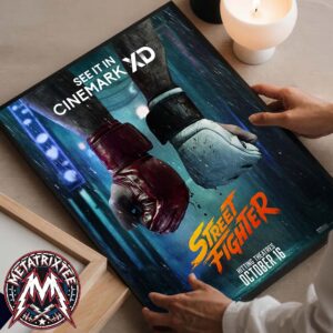 Street Fighter Movie 2026 Cinemark XD Poster In Theaters On October 16 Premium Poster Canvas