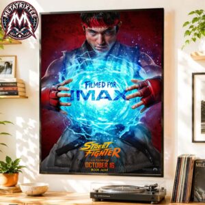 Street Fighter Movie 2026 IMAX Poster In Cinemas On October 16 Professional Poster Canvas
