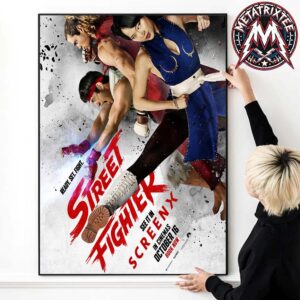 Street Fighter Movie 2026 ScreenX Poster In Cinemas On October 16 Durable Poster Canvas