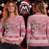 Taylor Swift Riding Giant Cat Merry Swiftmas Pine Green Knitted Pattern 2026 Knitted Ugly Christmas Sweater