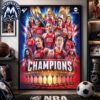 USA Womens Basketball National Team Claim The 2026 FIBA ​​Womens Basketball World Cup Championship Poster Canvas