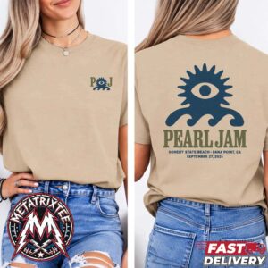 Wave Lord Tee For Pearl Jam x Ohana Festival 2026 In Dana Point California At Doheny State Beach On September 27th 2026 Vintage T-Shirt