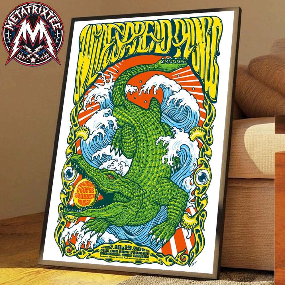 Widespread Panic Wilmington Two-Night Concert Poster For The Live Oak Bank Pavilion In North Carolina On September 18 And September 19 2026 Poster Canvas Widespread Panic Wilmington Two-Night Concert Poster For The Live Oak Bank Pavilion In North Carolina On September 18 And September 19 2026 Poster Canvas