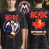 Iron Maiden Chicago Run For Your Lives World Tour 2026 Event Tee For September 22 At The Credit Union 1 Amphitheatre In Tinley Park Illinois Washed T-Shirt