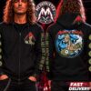 Airbourne Scorch Incoming 2026 Tee For Paratrooper Skull Zip-Up Hoodie T-Shirt Airbourne Scorch Incoming 2026 Tee For Paratrooper Skull Zip-Up Hoodie T-Shirt