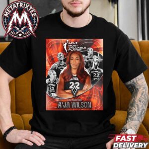 A’ja Wilson From Team Las Vegas Aces Is Your 2026 KIA WNBA Most Valuable Player Unisex T-Shirt