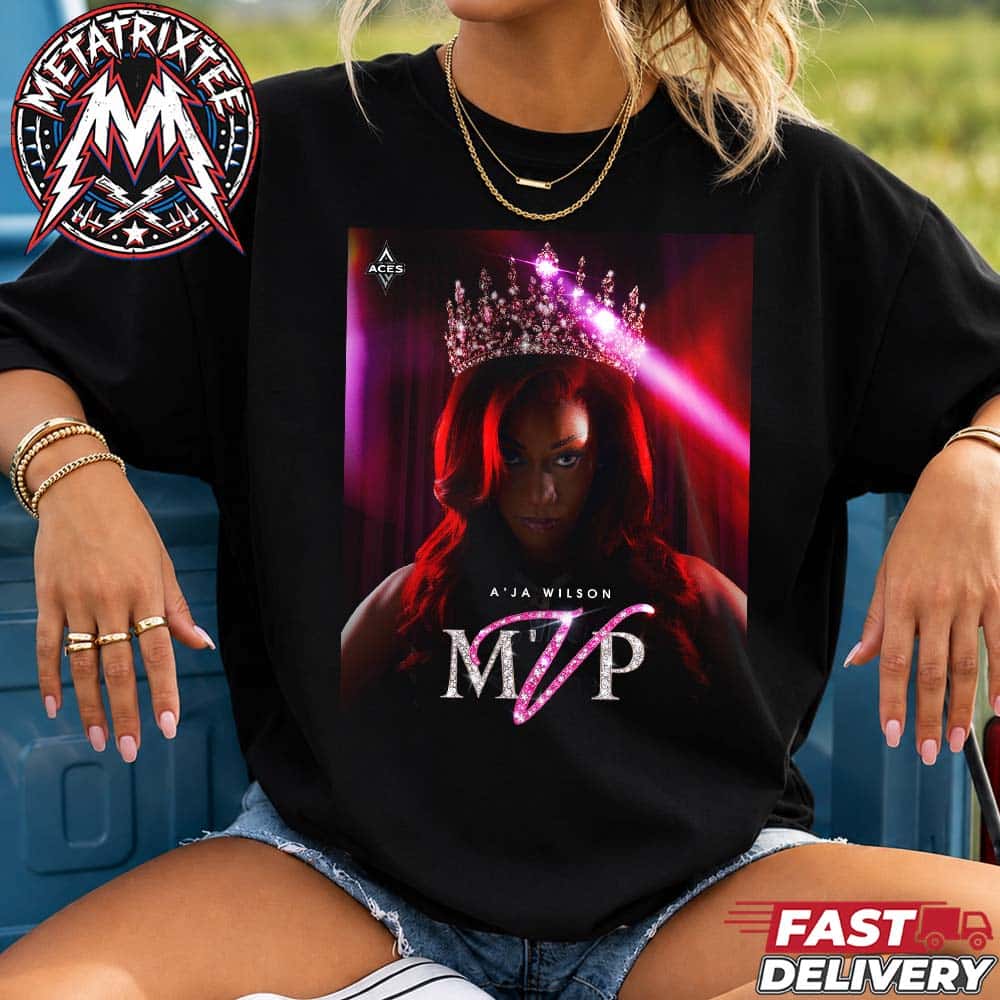A’ja Wilson Is The 2026 WNBA Most Valuable Player Becoming The First Player In League History Vintage T-Shirt A’ja Wilson Is The 2026 WNBA Most Valuable Player Becoming The First Player In League History Vintage T-Shirt