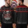 Amon Amarth Crossed Axes Viking Shield And Flames 2026 Knitted Ugly Christmas Sweater