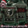 Arch Enemy Band Snowflake Logo And Pure Fucking X-Mas Pattern XMAS Collectors Edition Ugly Christmas Sweater