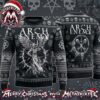 Arch Enemy Wages Of Sin Burning Cog Emblem With Nordic Trees And Skulls Ugly Christmas Sweater Gift For Holiday 2026