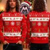 Arsenal FC Christmas Santa Hat Cannon Crest Red Snowflake Reindeer Pattern Premier League 2026 Knitted Ugly Christmas Sweater Arsenal FC Christmas Santa Hat Cannon Crest Red Snowflake Reindeer Pattern Premier League 2026 Knitted Ugly Christmas Sweater