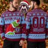 Brentford FC 1889 Bee Pine Tree Snowflake Personalized Christmas 2026 Holiday Ugly Christmas Sweater