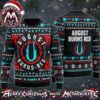 August Burns Red Metal Band ABR Shield Santa Sleigh And Reindeer Graphic 2026 Knitted Ugly Christmas Sweater August Burns Red Metal Band ABR Shield Santa Sleigh And Reindeer Graphic 2026 Knitted Ugly Christmas Sweater