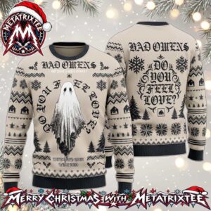 Bad Omens Sheet Ghost Do You Feel Love With No One To Hold Ugly Christmas Sweater Gift For Holiday 2026