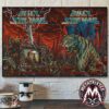 Welcome To Rockville 2027 Daytona Beach FL Poster Lineup For May 6 To May 9 At Daytona International Speedway With Korn And Bad Omens And Blink-182 And Pierce The Veil Poster Canvas