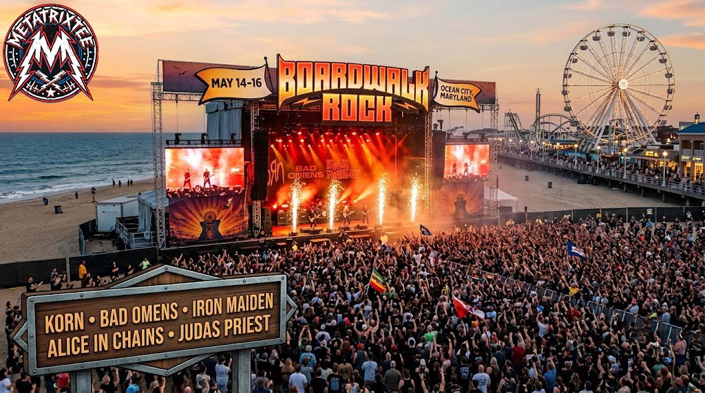 Boardwalk Rock Fest 2027 Heavy Metal and Hard Rock Return to Ocean City
