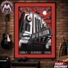 Ken Taylor Poster Life Burns Faster 2026 Weekend Five Night 1 Metallica In Sphere Las Vegas On October 29 Gallery-Style Poster Canvas
