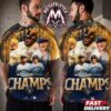 William Contreras Team Milwaukee Brewers MLB MVP The 2026 World Series Champions All Over Print T-Shirt
