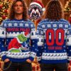Crystal Palace FC Eagle Crest Royal Blue Fair Isle Pattern 2026 Ugly Christmas Sweater Gift For Men And Women Crystal Palace FC Eagle Crest Royal Blue Fair Isle Pattern 2026 Ugly Christmas Sweater Gift For Men And Women