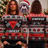 BWT Alpine F1 Team Castrol Blue Pink Snowflake Reindeer Pattern Gift For Fan Knitted Ugly Christmas Sweater BWT Alpine F1 Team Castrol Blue Pink Snowflake Reindeer Pattern Gift For Fan Knitted Ugly Christmas Sweater