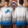 Denver Broncos NFL Team Logo Reindeer Pine Tree Pattern 2026 Knitted Ugly Christmas Sweater