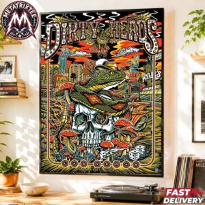 Dirty Heads Las Vegas Live Tonight October 10 2026 Poster At The Sandbar at Red Rock Casino Resort And Spa In Nevada Premium Poster Canvas