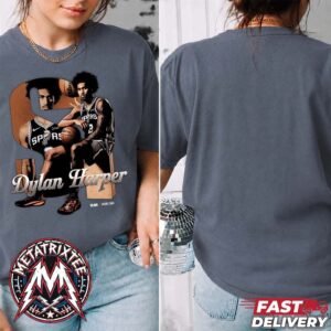 Dylan Harper S Remix Heritage Tee By Team San Antonio Spurs NBA Cover SLAM 264 Magazine Vintage T-Shirt