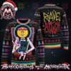 Electric Callboy High Life Heart Monster And Cold Beer Cheap Wine Skeleton 2026 Knitted Ugly Christmas Sweater