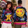 Electric Callboy My Religion Is Rave Attack Tekkno Smile Graphic 2026 Knitted Ugly Christmas Sweater