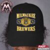 First World Series In Milwaukee Brewers Franchise History MLB Champions 2026 World Series Logo Classic Cap Snapback Hat