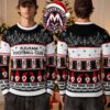 Fulham FC Christmas Tree Snowflake 1879 Logo Gift For Fan Knitted Ugly Christmas Sweater
