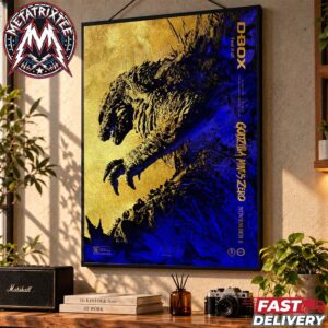 Godzilla Minus Zero New D-BOX Poster Only In Theaters November 6th 2026 Premium Poster Canvas