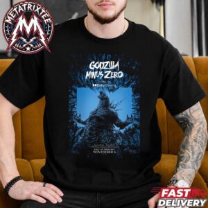 Godzilla Minus Zero New Dolby Poster Takashi Yamazaki’s Only In Theaters November 6th 2026 Vintage T-Shirt