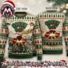 Green Day Band The Saviors Tour 2024 And Xmas Time Of The Year Pink Green Pattern Gift For Fan Knitted Ugly Christmas Sweater