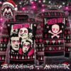 Green Day One Eyed Bastard Dookie Bunny Pink Black Knitted Ugly Christmas Sweater Gift For Holiday 2026 Green Day One Eyed Bastard Dookie Bunny Pink Black Knitted Ugly Christmas Sweater Gift For Holiday 2026
