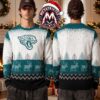 Indianapolis Colts NFL Horseshoe Logo Reindeer Pine Tree Pattern 2026 Knitted Ugly Christmas Sweater