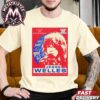 Robert Lester Folsom 50 Years of Music and Dreams Tour 2026 Poster Kicks Off In Atlanta GA On Oct 5th To Brussels BE On Nov 13th Short Black T-Shirt