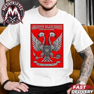 Johnny Blue Skies Columbus Mutiny for the Masses Tour 2026 Show Poster Forthe Nationwide Arena In OH On October 7TH 2026 And The Dark Clouds Unisex T-Shirt