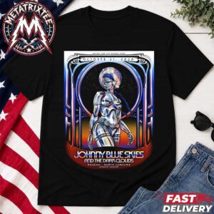 Johnny Blue Skies Concert Poster At the Lenovo Center In Raleigh North Carolina On October 21 Mutiny for the Masses 2026 Tour Unisex T-Shirt