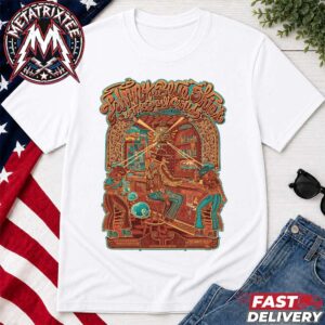 Johnny Blue Skies Philadelphia Mutiny for the Masses 2026 Tour Concert Poster For Xfinity Mobile Arena In PA On October 15th 2026 Short White T-Shirt
