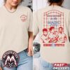 Jonas Brothers Orlando FL 2026 Connect 3 Merch Tee For Kia Center On October 6th The Burning Up All Over Again 2026 Two Sided Black T-Shirt
