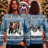 KISS Band Have Yourself A Merry Little KISSMAS Members In Santa Hats 2026 Knitted Ugly Christmas Sweate KISS Band Have Yourself A Merry Little KISSMAS Members In Santa Hats 2026 Knitted Ugly Christmas Sweate