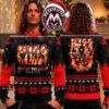 KISS Band Vintage Rock And Roll Christmas Pattern XMAS Collectors Edition Ugly Christmas Sweater KISS Band Vintage Rock And Roll Christmas Pattern XMAS Collectors Edition Ugly Christmas Sweater