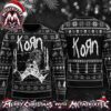 Korn Band Members And Ragdoll Doll A Very Korn Kristmas Personalized Christmas 2026 Holiday Ugly Christmas Sweater