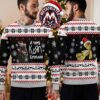 Korn Band Ragdoll Doll Santa Hat And Bone Arms Personalized Christmas 2026 Holiday Ugly Christmas Sweater