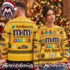 Formula 1 Racing Red And Black Gingerbread Man Snowflake Christmas Tree Pattern 2026 Knitted Ugly Christmas Sweater